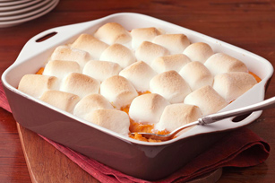 Sweet Potatoes w/ Marshmallows (via: Kraft Recipes)