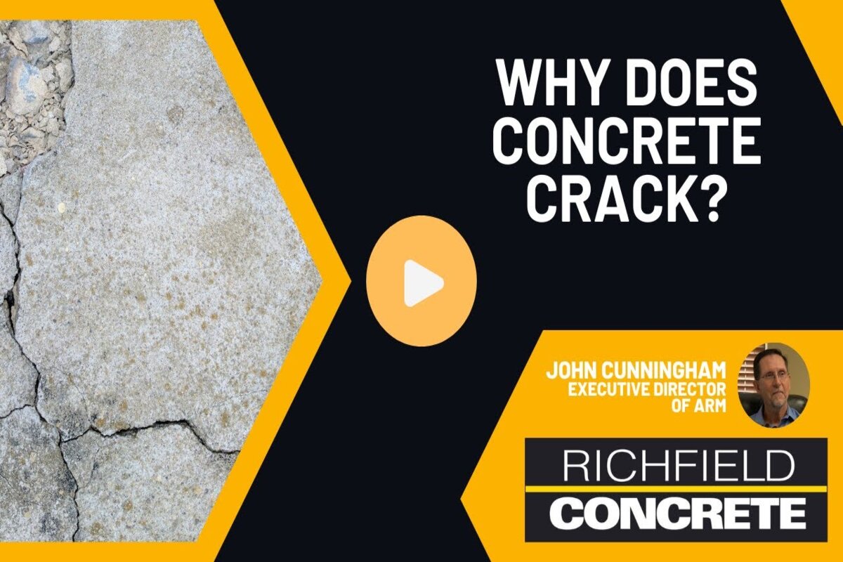 why does concrete crack