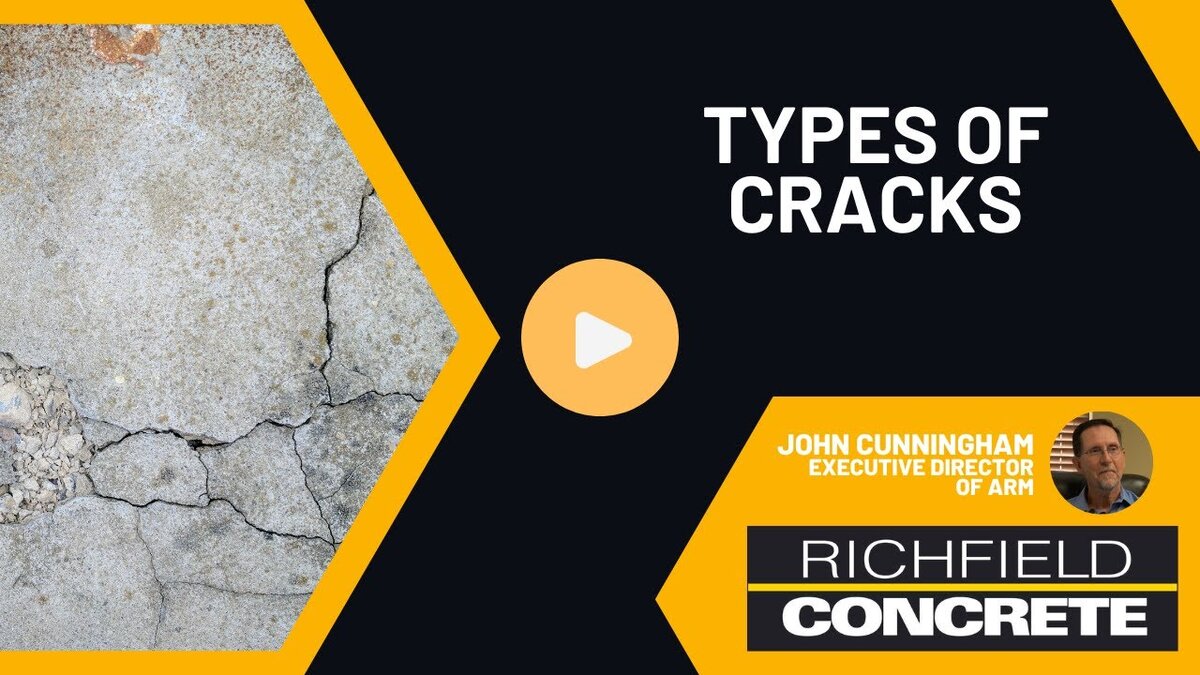 different types of concrete cracks