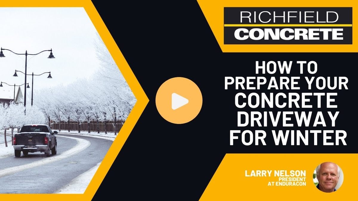 How to Prepare Your Concrete Driveway for Winter