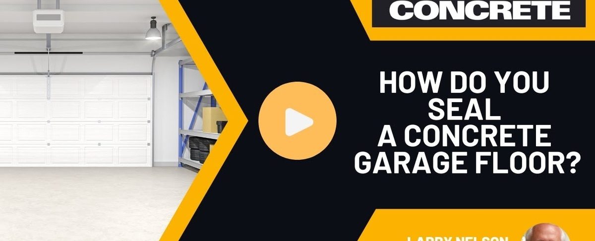 How Do You Seal a Concrete Garage Floor?