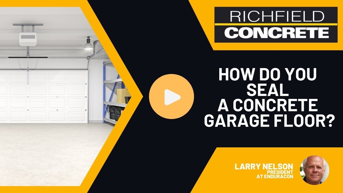 How Do You Seal a Concrete Garage Floor?