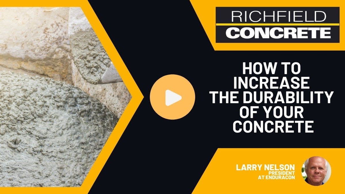 How to Increase the Durability of Your Concrete