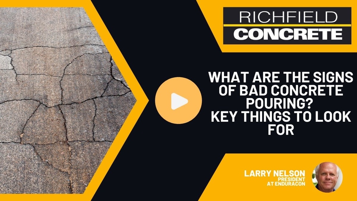 What Are the Signs of Bad Concrete Pouring? (Key Things to Look for)
