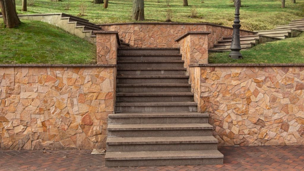 How Do You Build Concrete Steps on a Steep Slope?